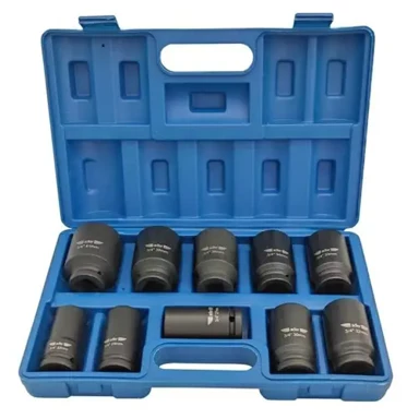 ADLER Set udarnih nasadnih ključeva, 3/4", 10 komada